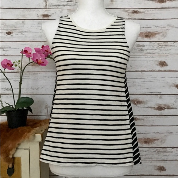 Madewell Forward-Seam Striped Tank Top - Picture 3 of 7